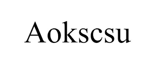 AOKSCSU