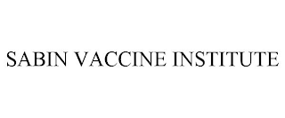 SABIN VACCINE INSTITUTE