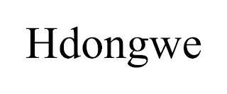 HDONGWE