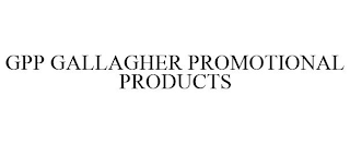 GPP GALLAGHER PROMOTIONAL PRODUCTS