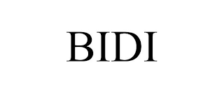 BIDI