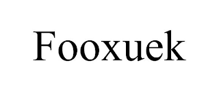 FOOXUEK