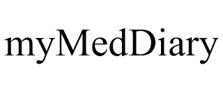 MYMEDDIARY