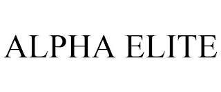 ALPHA ELITE