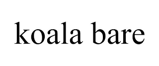 KOALA BARE