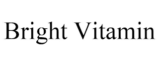 BRIGHT VITAMIN