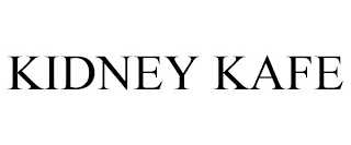 KIDNEY KAFE