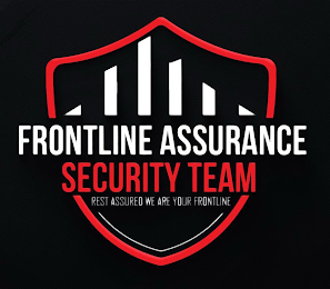 FRONTLINE ASSURANCE SECURITY TEAM REST ASSURED WE ARE YOUR FRONTLINE