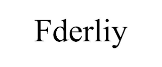 FDERLIY