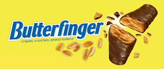 BUTTERFINGER, CRISPETY, CRUNCHETY, PEANUT-BUTTERY!