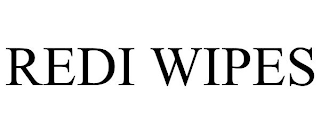 REDI WIPES