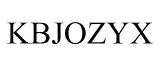 KBJOZYX