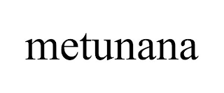 METUNANA