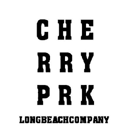 CHE RRY PRK LONGBEACHCOMPANY