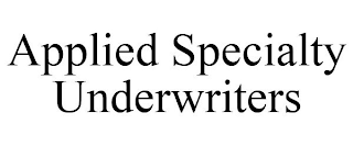 APPLIED SPECIALTY UNDERWRITERS