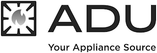 ADU YOUR APPLIANCE SOURCE