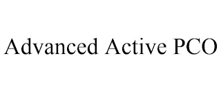 ADVANCED ACTIVE PCO