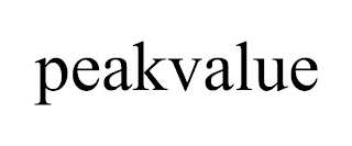 PEAKVALUE