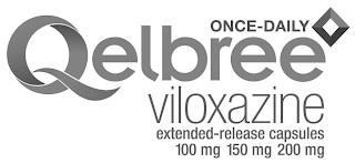 ONCE-DAILY QELBREE VILOXAZINE EXTENDED-RELEASE CAPSULES 100 MG 150 MG 200 MG