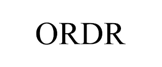 ORDR