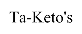 TA-KETO'S