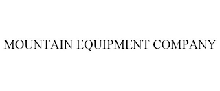 MOUNTAIN EQUIPMENT COMPANY