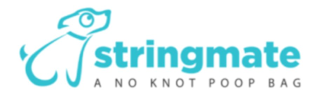 STRINGMATE A NO KNOT POOP BAG