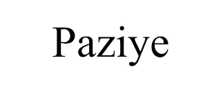 PAZIYE
