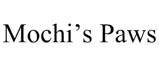 MOCHI'S PAWS