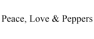 PEACE, LOVE & PEPPERS