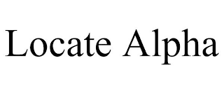 LOCATE ALPHA