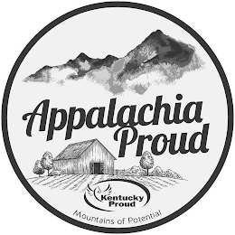 APPALACHIA PROUD KENTUCKY PROUD MOUNTAINS OF POTENTIAL