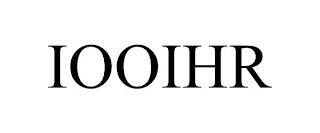IOOIHR