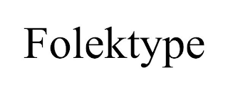FOLEKTYPE