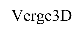 VERGE3D