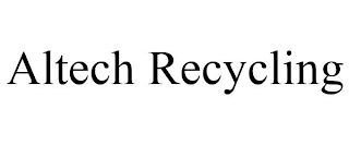 ALTECH RECYCLING