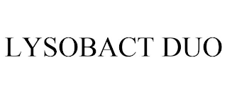 LYSOBACT DUO
