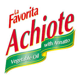 LA FAVORITA ACHIOTE VEGETABLE OIL WITH ANNATTO