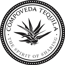 COMPOVEDA TEQUILA · THE SPIRIT OF SHARING ·
