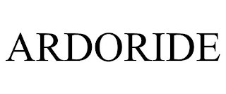 ARDORIDE