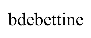 BDEBETTINE