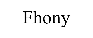 FHONY