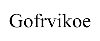GOFRVIKOE
