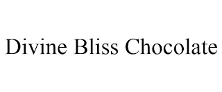 DIVINE BLISS CHOCOLATE