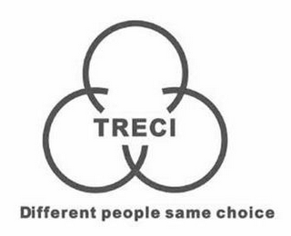 TRECI DIFFERENT PEOPLE SAME CHOICE