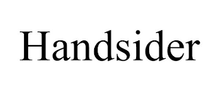 HANDSIDER