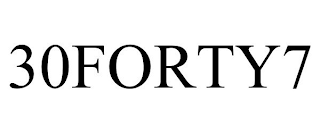 30FORTY7