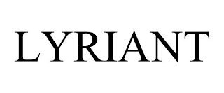 LYRIANT