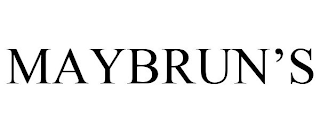 MAYBRUN'S