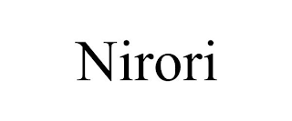 NIRORI